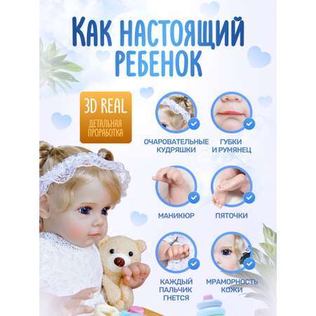 Кукла пупс KykliReborn