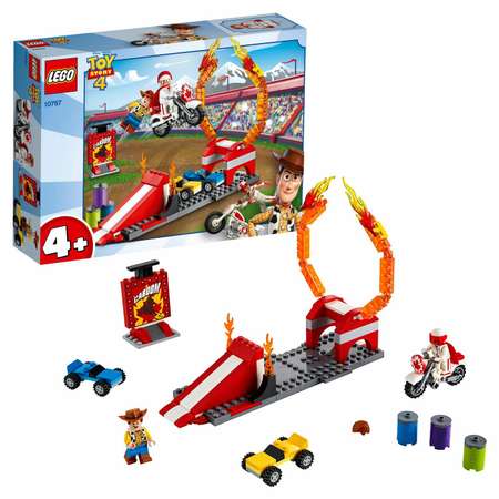 Конструктор LEGO 4+ Трюковое шоу Дюка Бубумса блочный