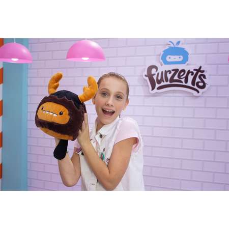 Мягкая игрушка Kangaru Furzerts Ароматный плюшевый десерт большой Лось Мэлвин Шоколадный Кекс