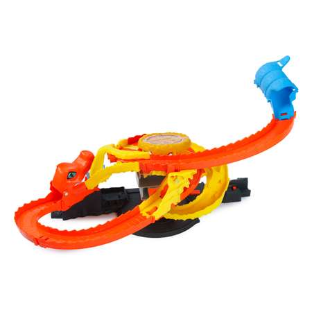 Трек Hot Wheels Атака кобры многоуровневый, гибкий