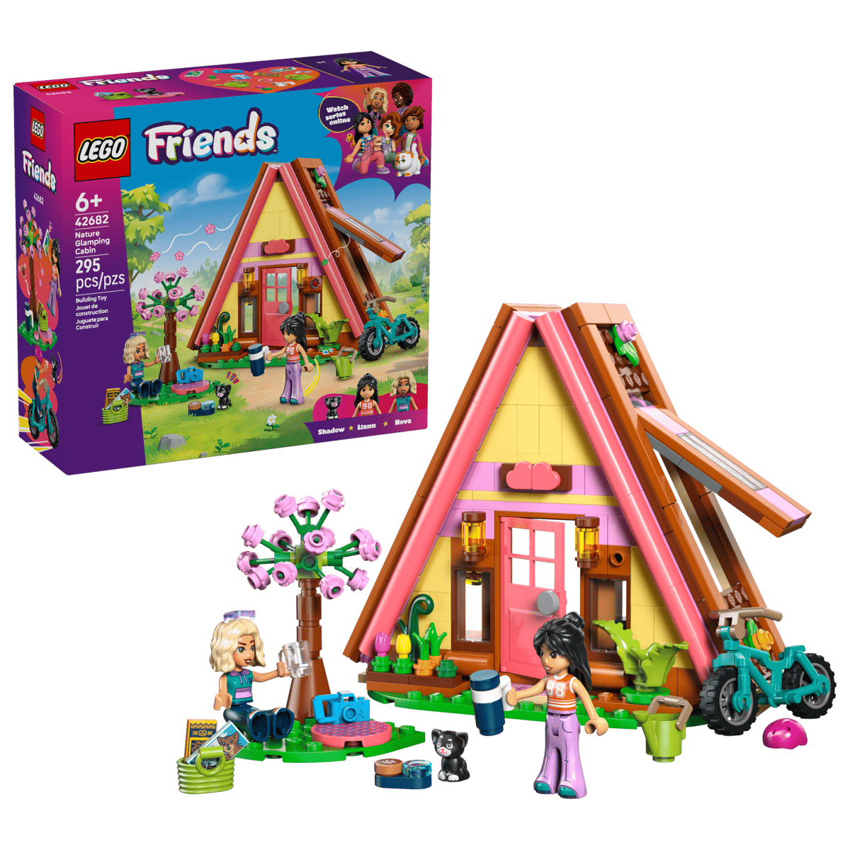 Конструктор LEGO Friends Домик для отдыха на природе 295 дет. - фото 1