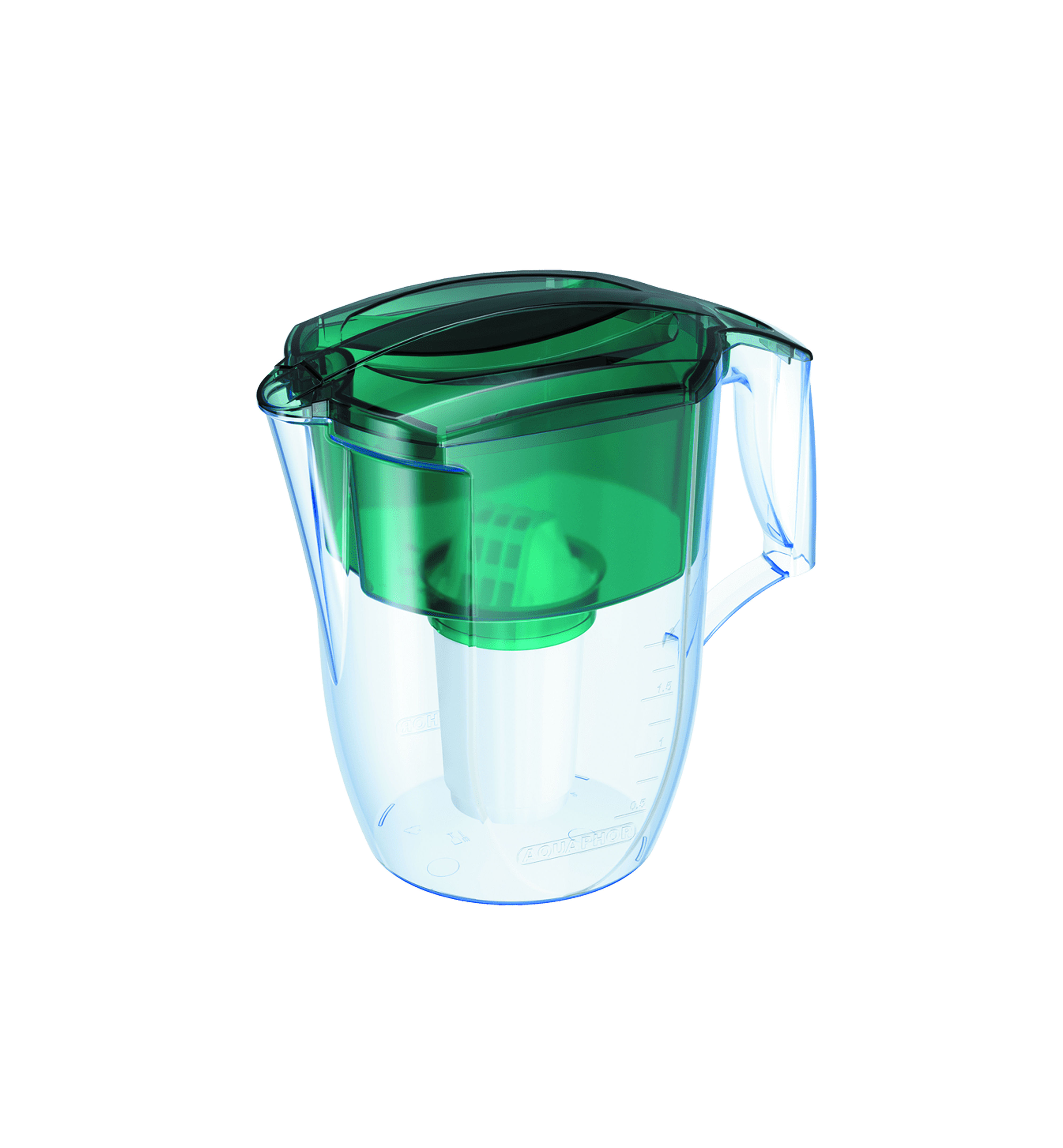 Кувшин Аквафор Кантри (А6) зеленый - фото 2