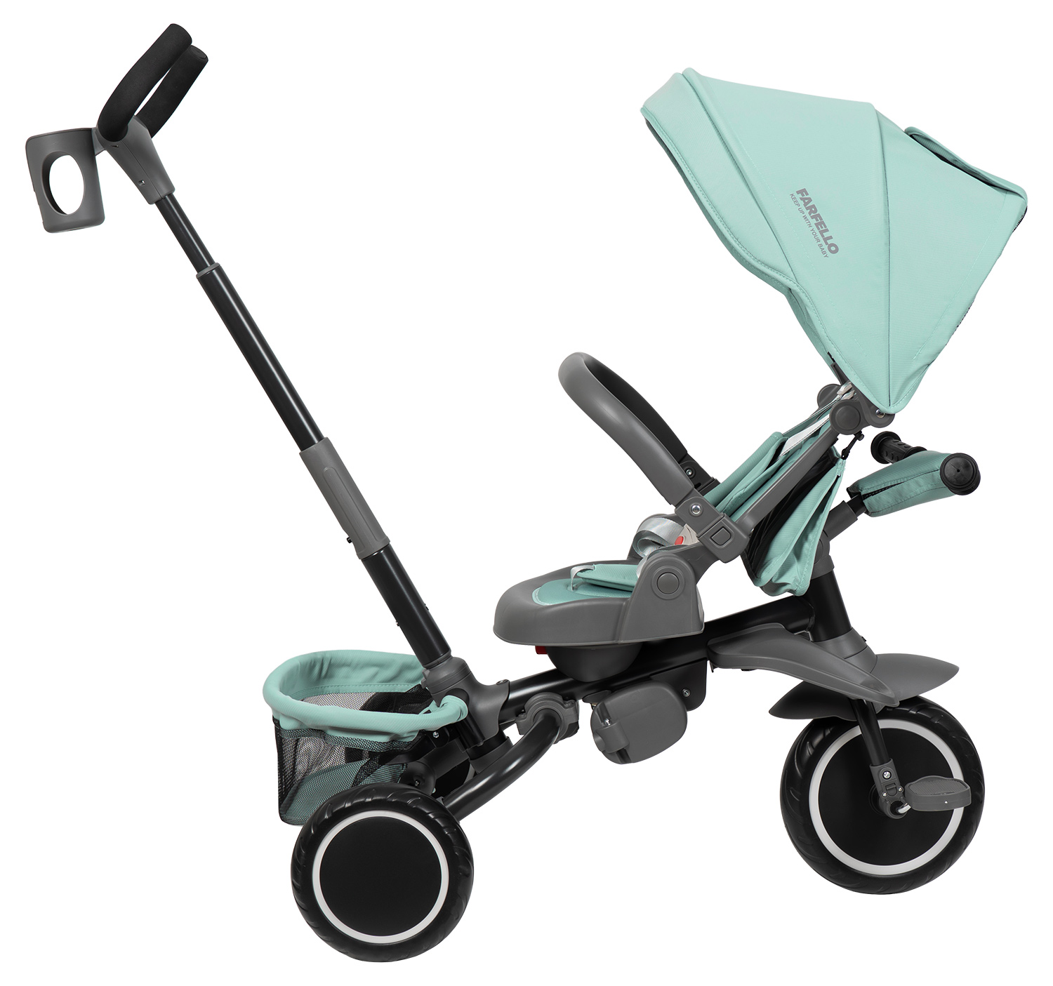 Трехколесный велосипед Farfello 10 дюймов - фото 7