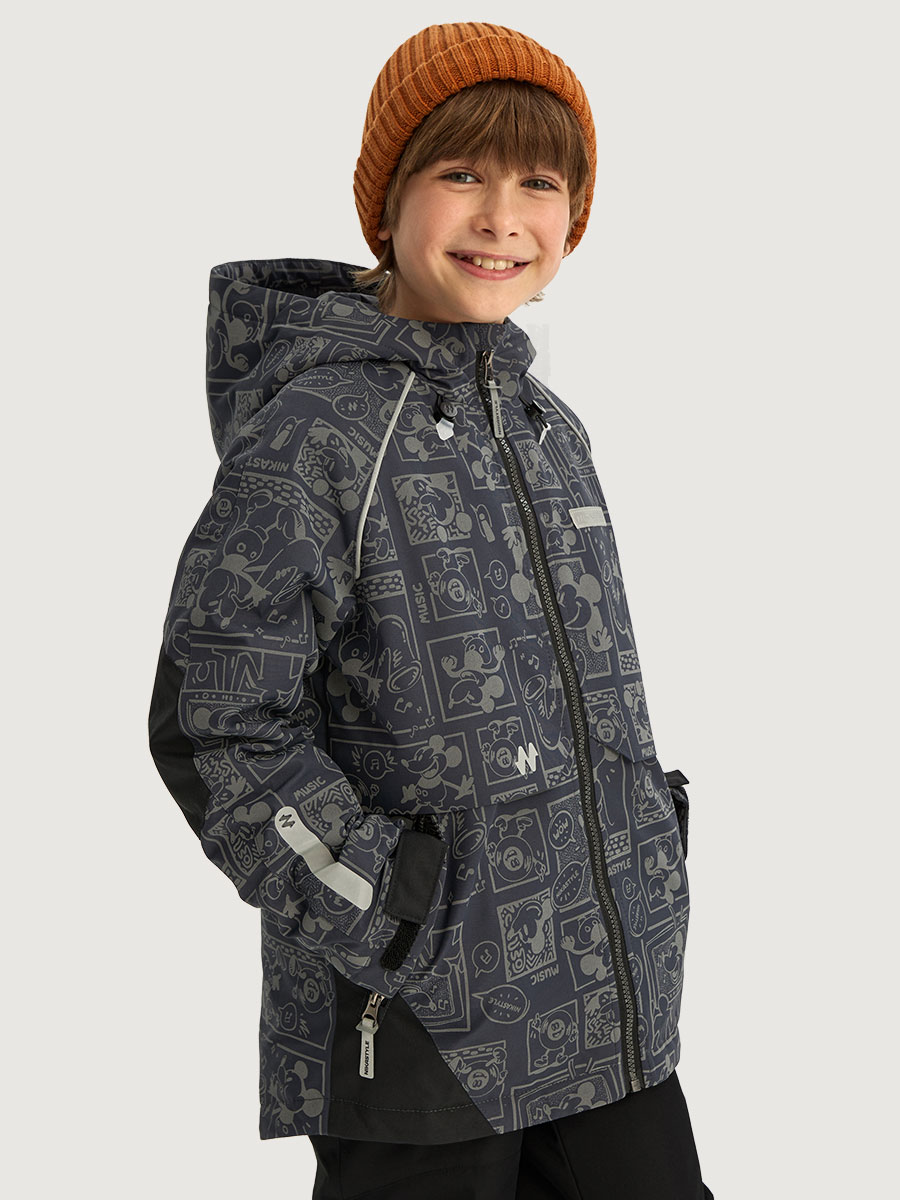 Костюм NIKASTYLE 7м1926 антрацит/черный - фото 6