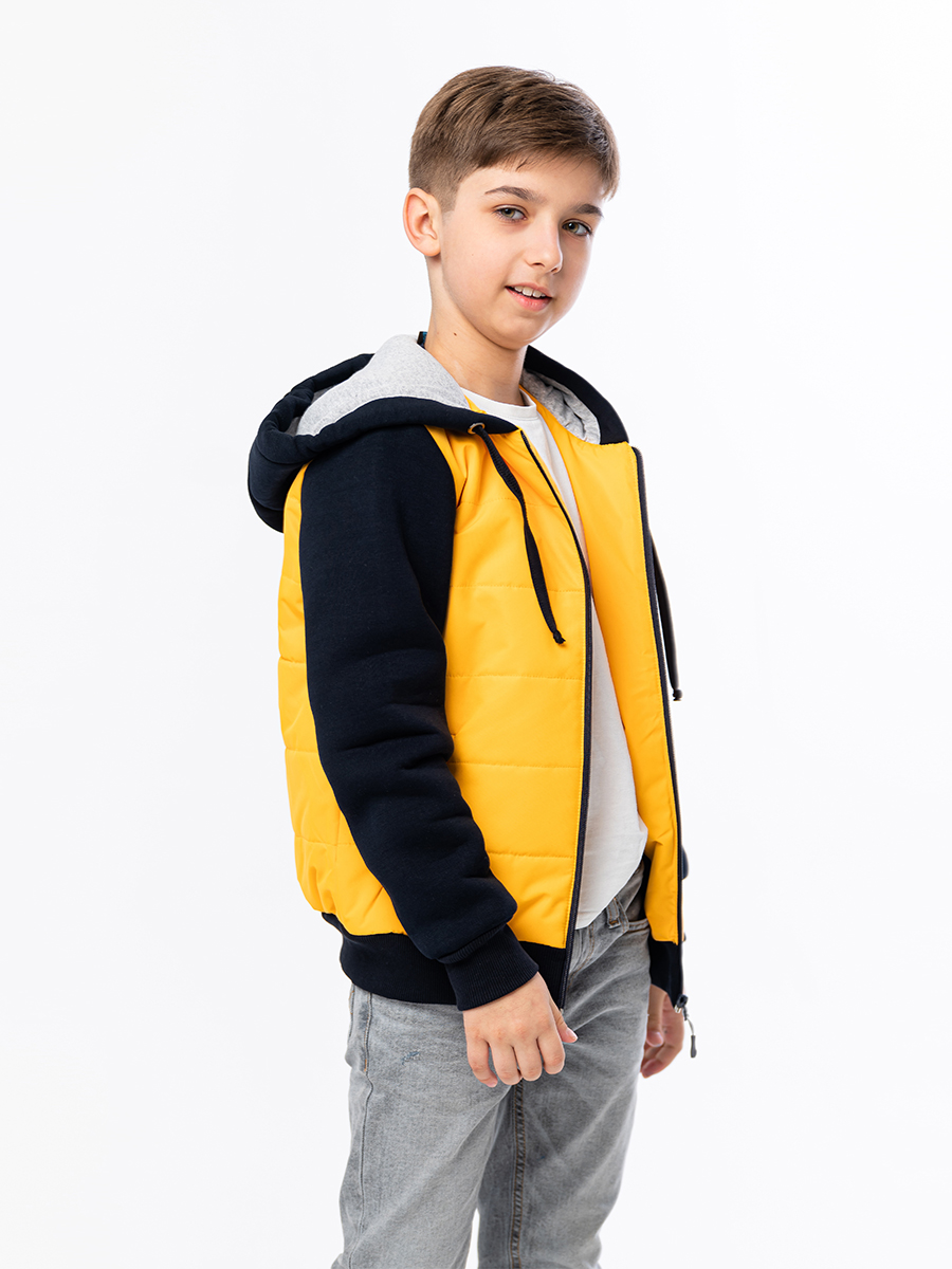 Куртка RODOS М-222_Детская(М)/Желтый_синий - фото 6