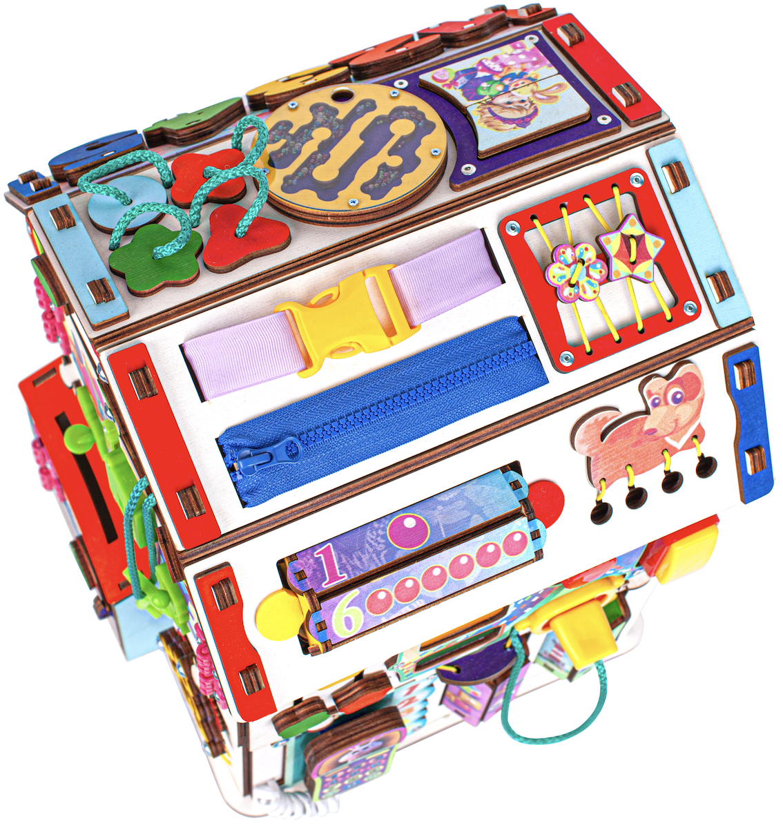Игрушка Jolly Kids бизиборд - фото 10