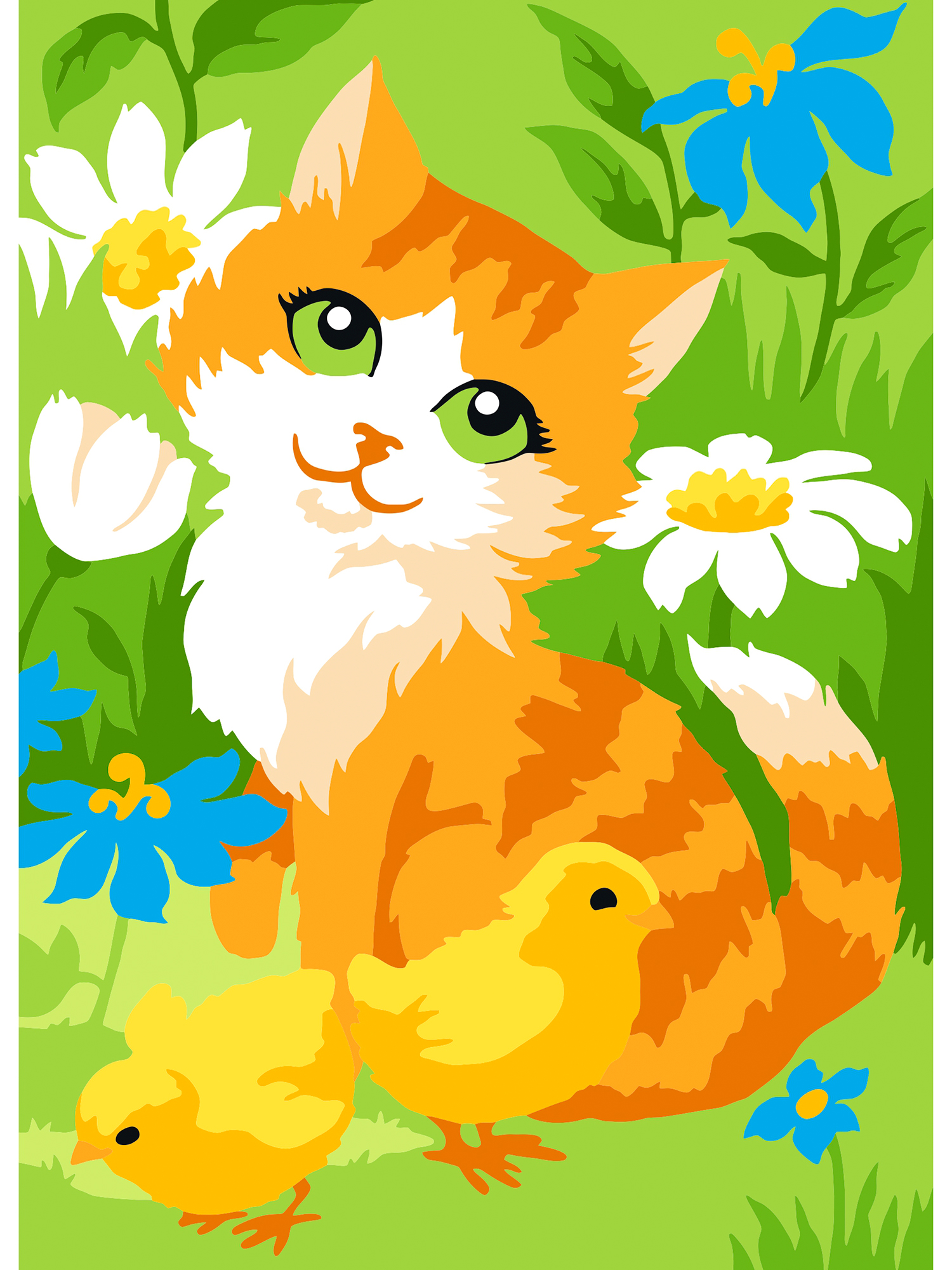 Картина по номерам Hobby Paint Рыжий котенок в ассортименте - фото 2