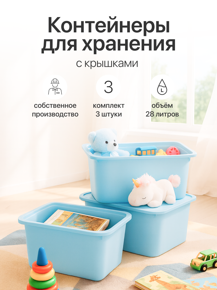 Контейнер для хранения be:plast Трофей - фото 1