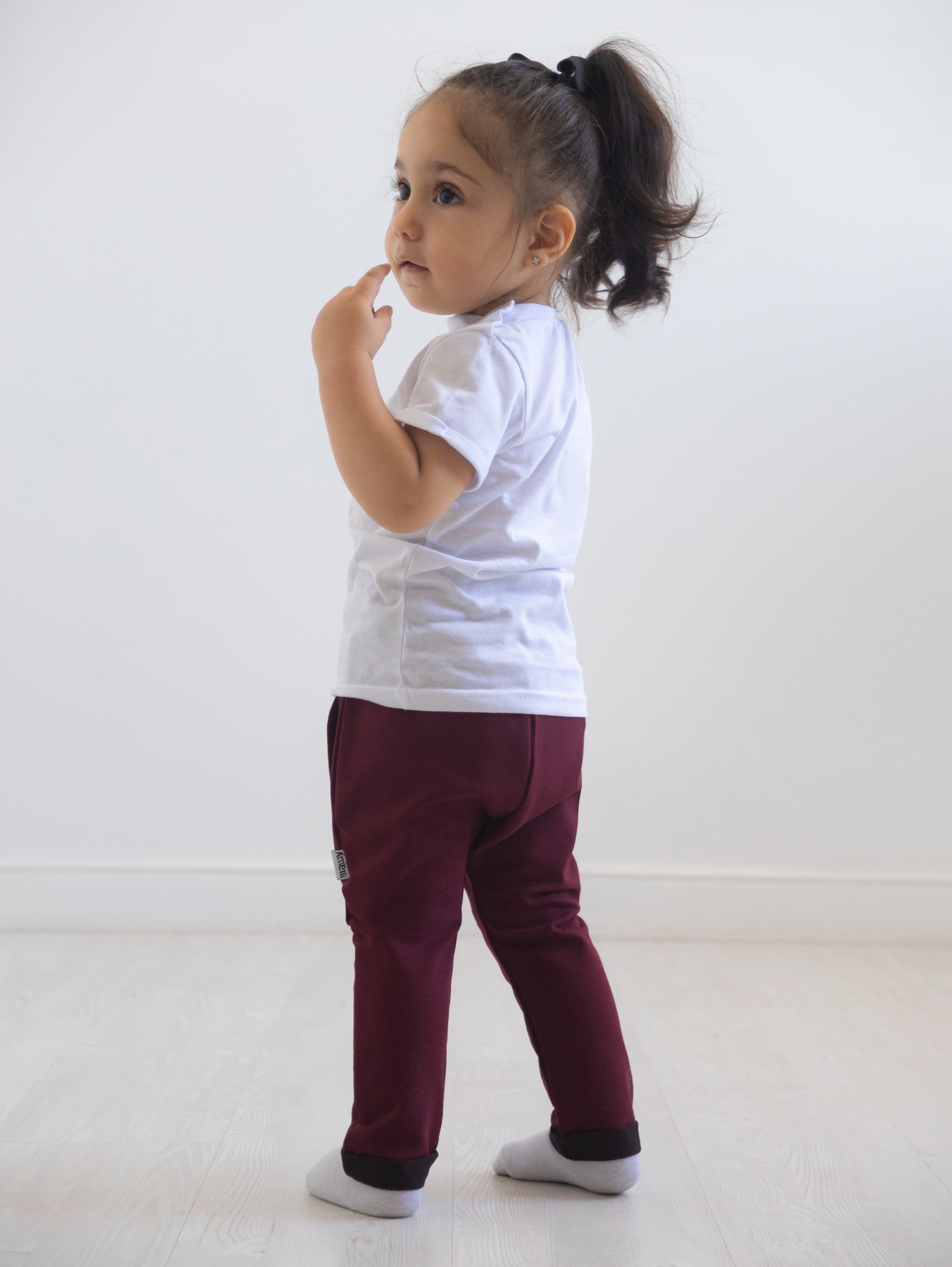 Штанишки Amelli КЛ.210.118.0.0.015бордо - фото 2