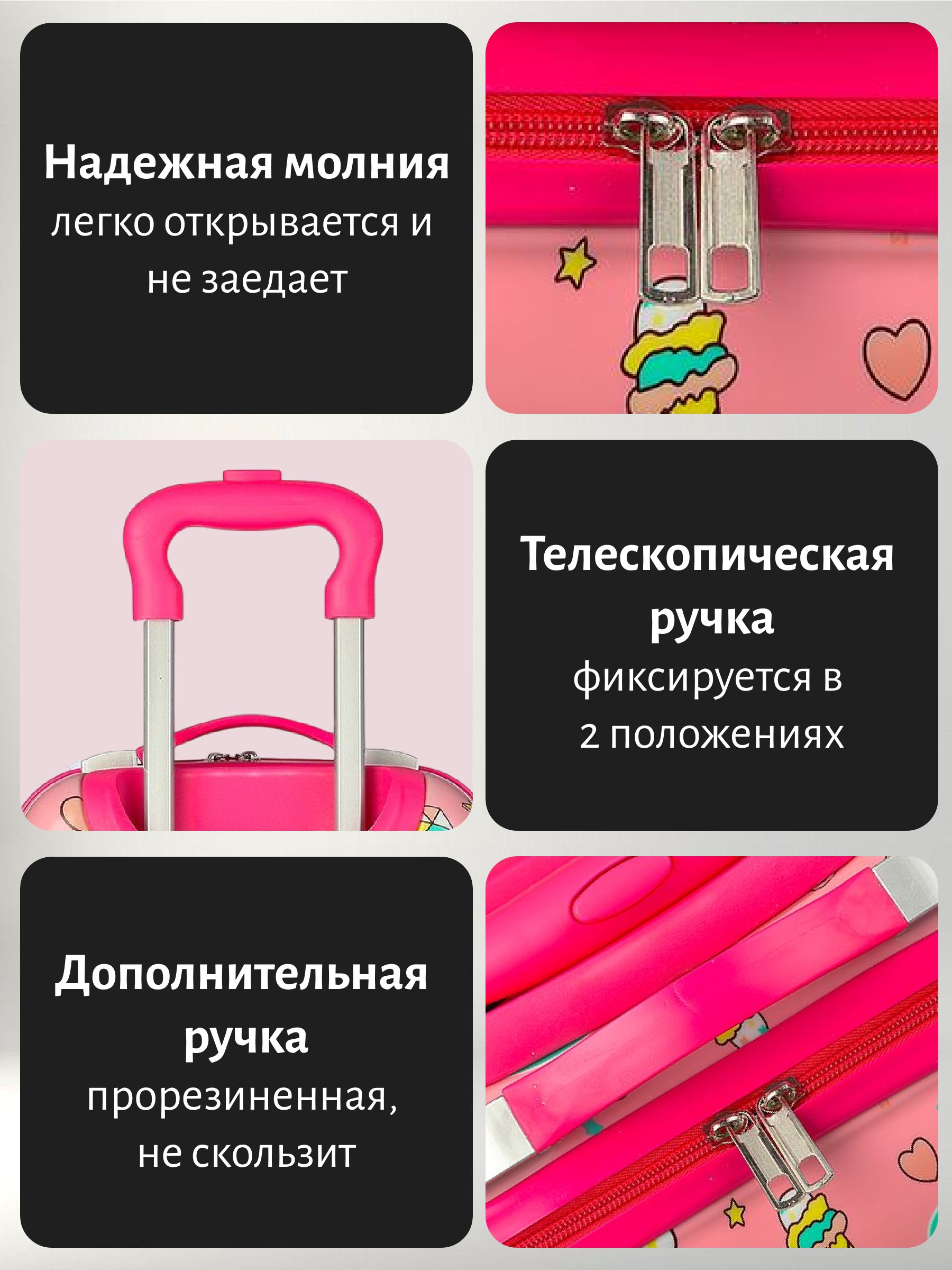 Чемодан Magio Пони с пончиком - фото 5