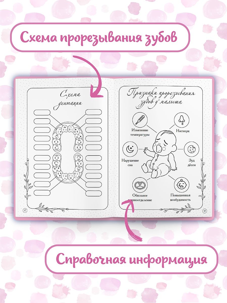 Блокнот Проф-Пресс Дневник развития малыша. Наша доченька - фото 6