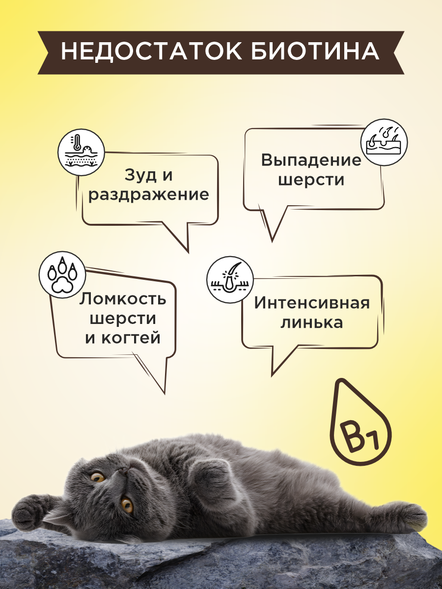 Полезное лакомство для кошек GOODR CAT со вкусом творога и сметаны 90 таблеток - фото 4