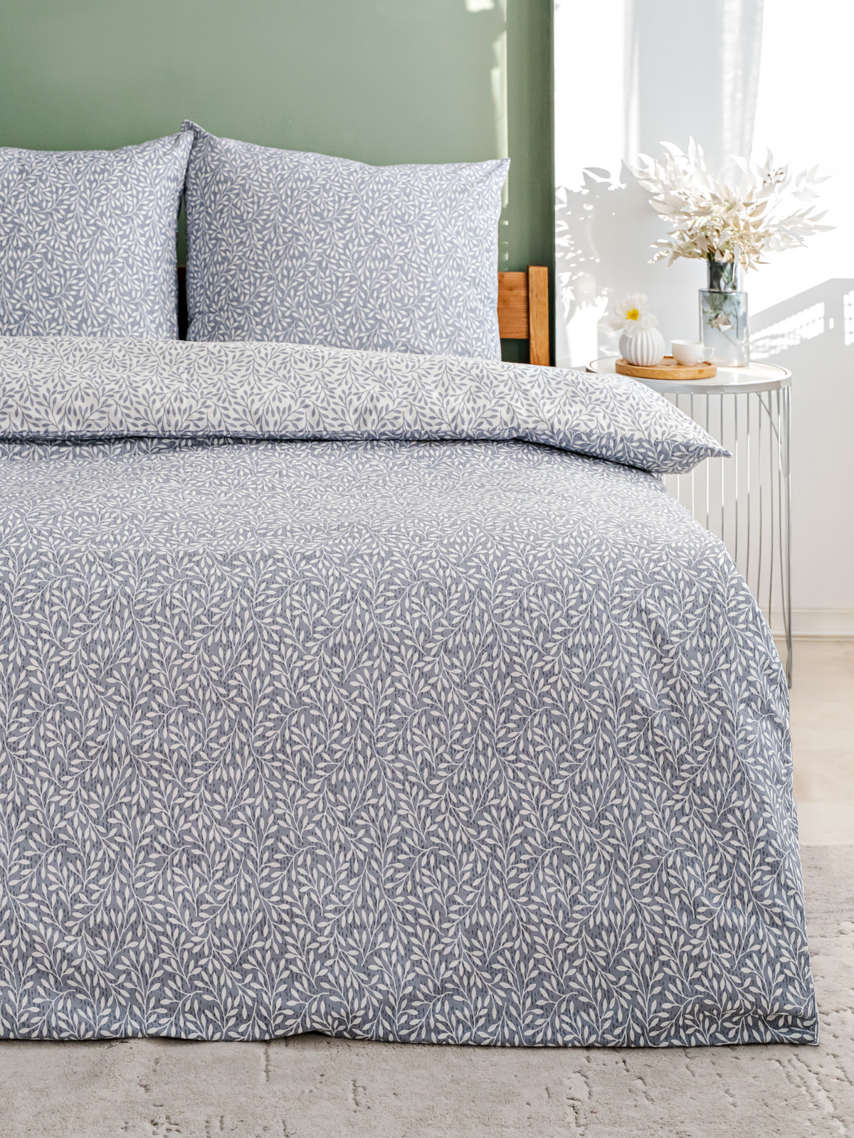 Комплект постельного белья LOVEBERRY Пастораль полутораспальный 4 предм. - фото 4