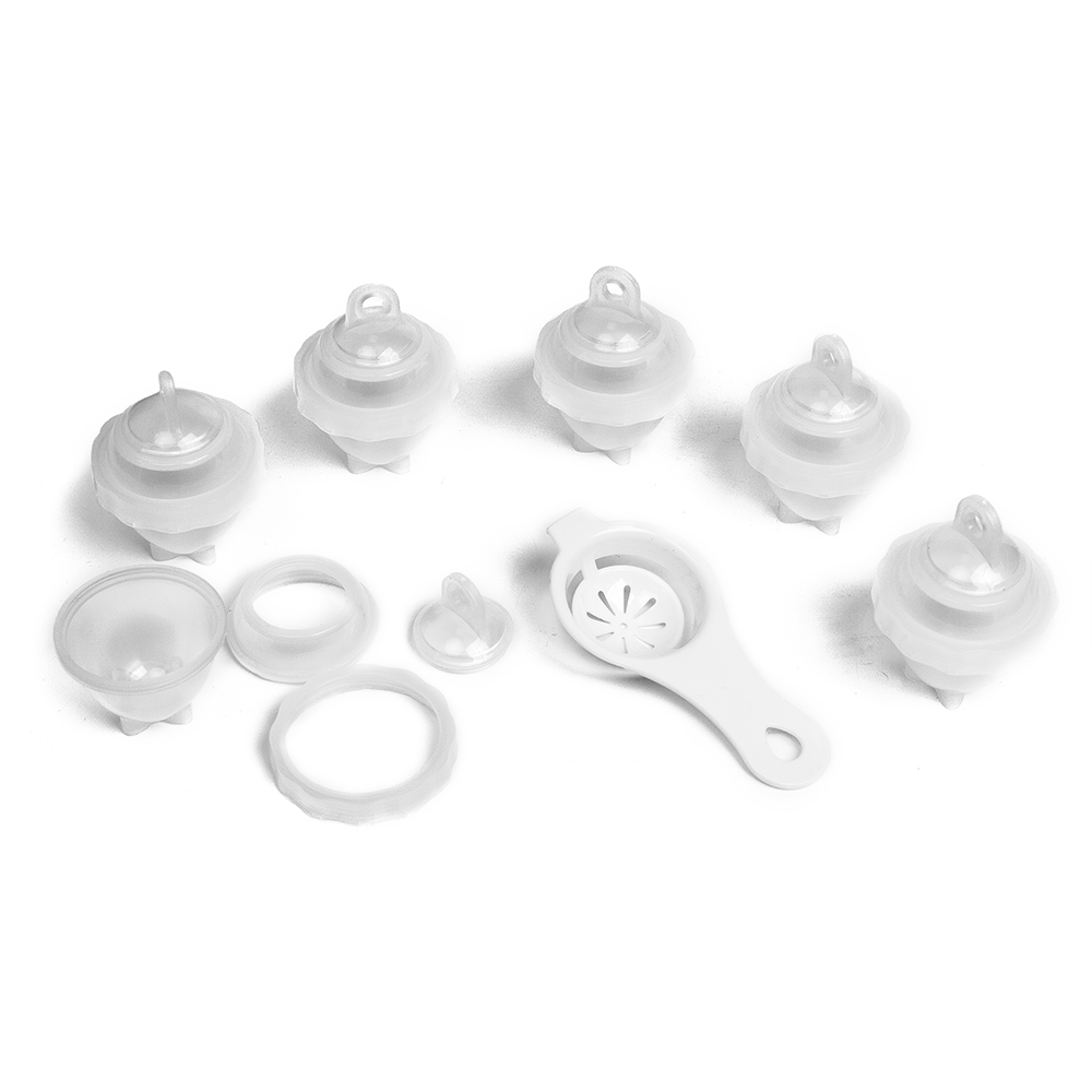 Формы для варки яиц Marmiton D-65 см H-9 см ложка-сепаратор 13х65х25 см - фото 4