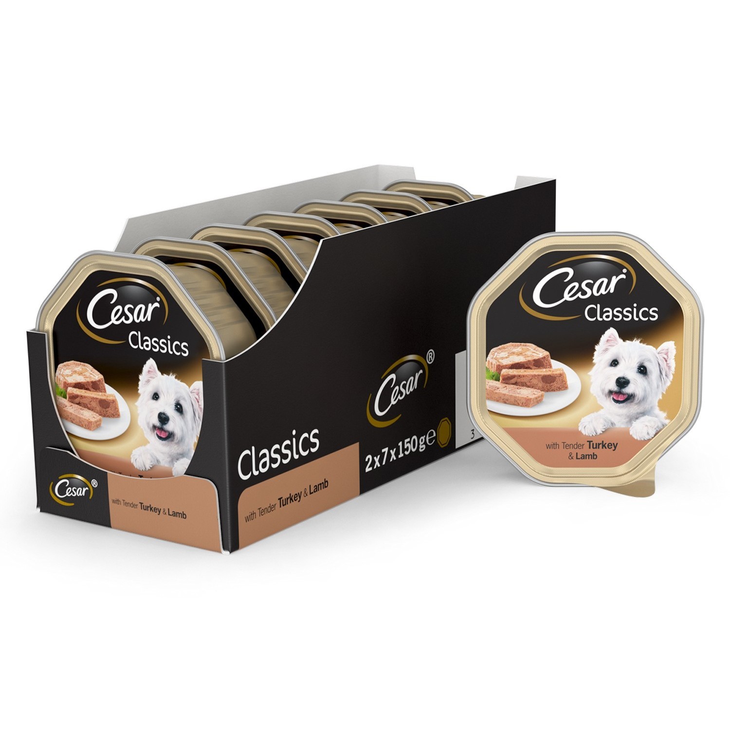 Корм для собак Cesar 150г паштет из индейки и ягненка - фото 3
