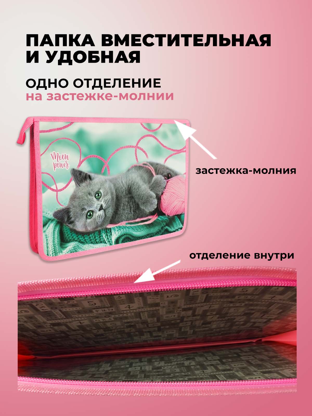 Папка для тетрадей Cancburg А4 - фото 4