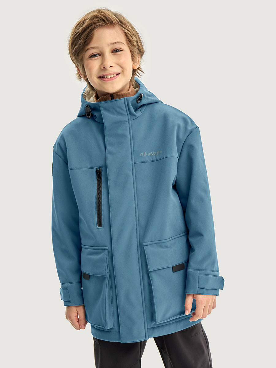Ветровка NIKASTYLE 4л15926 деним - фото 1