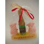 Свеча новогодняя "Нахрюкаемся"