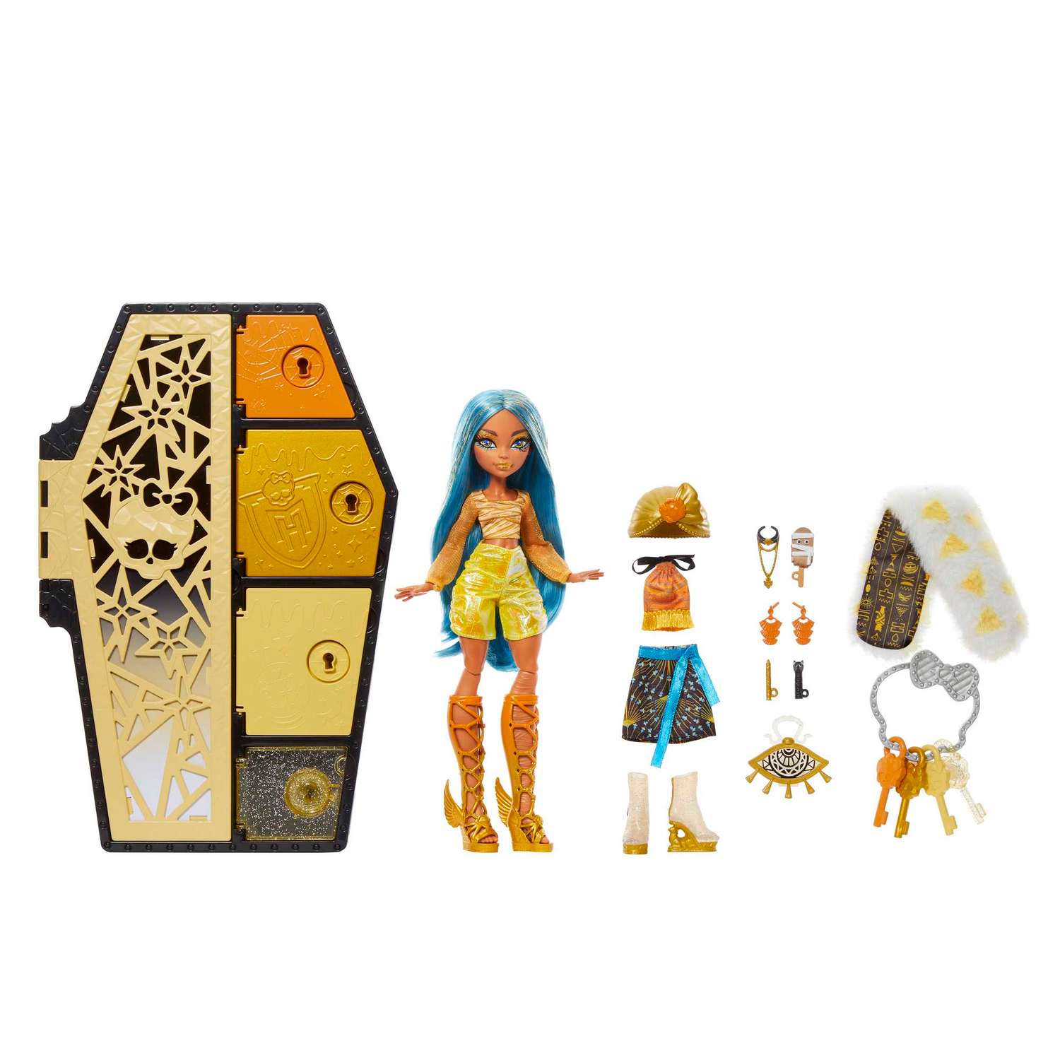 Кукла модельная Monster High HNF76 - фото 7