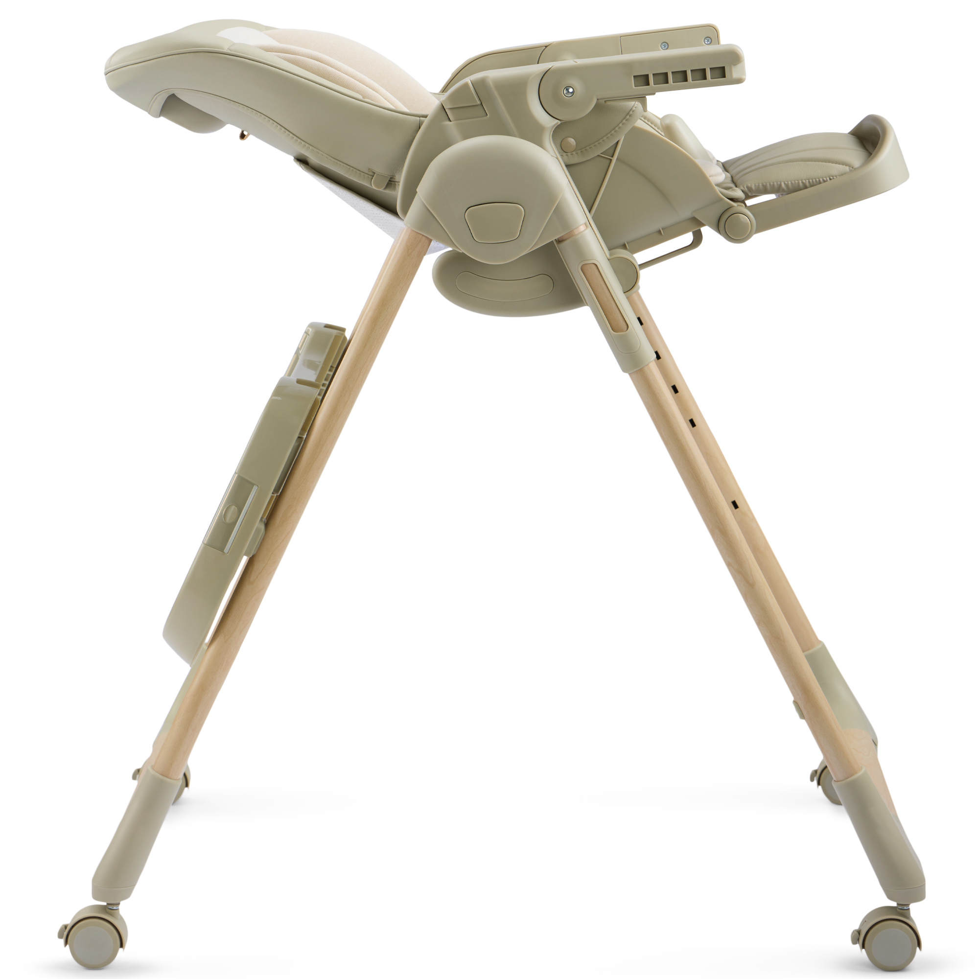 Стульчик для кормления Happy Baby WILLIAM LUX зеленый - фото 9