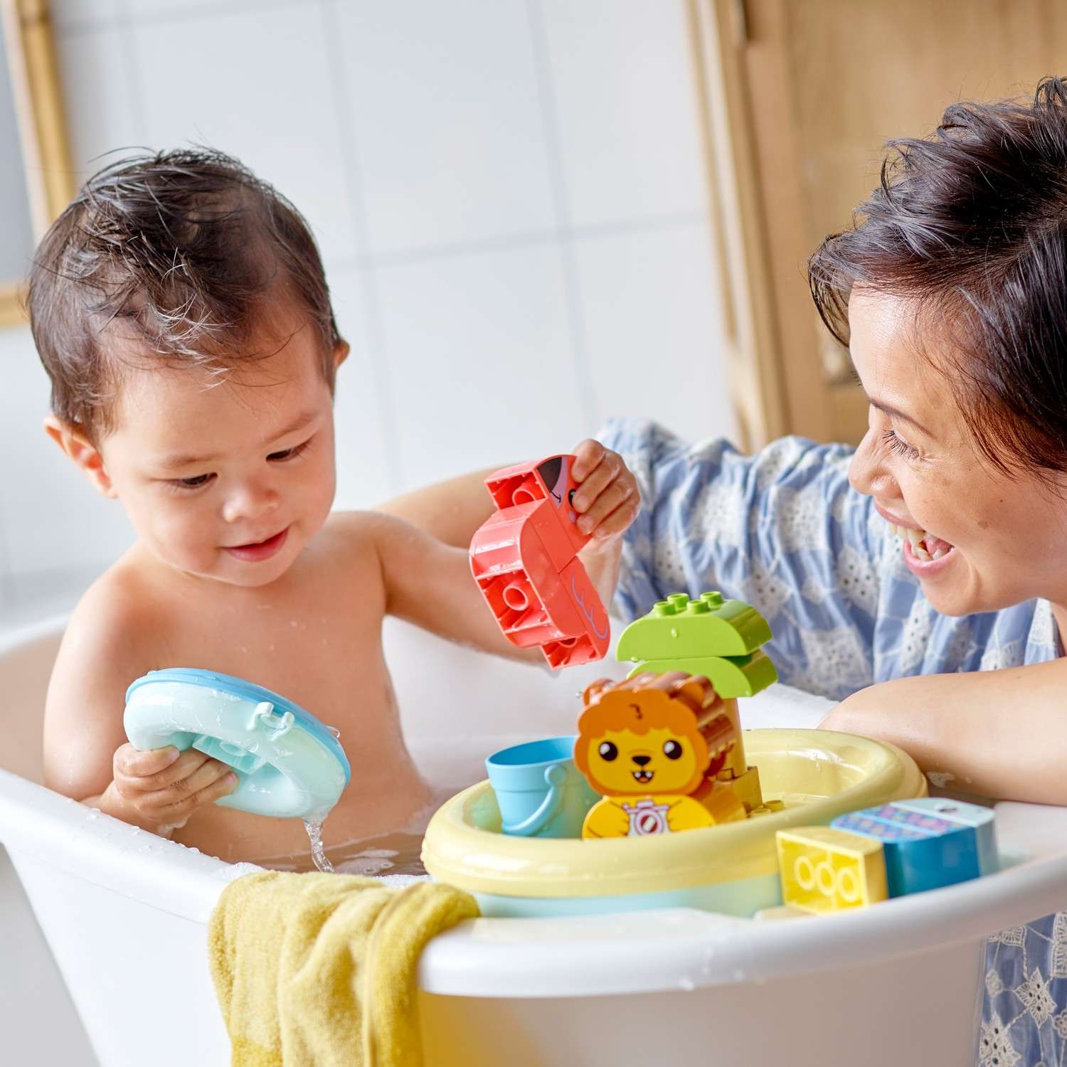 Конструктор LEGO DUPLO Плавучий остров для зверей 20 дет. - фото 12