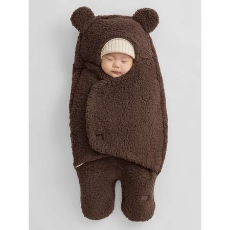 Конверт на выписку Happy Baby коричневый