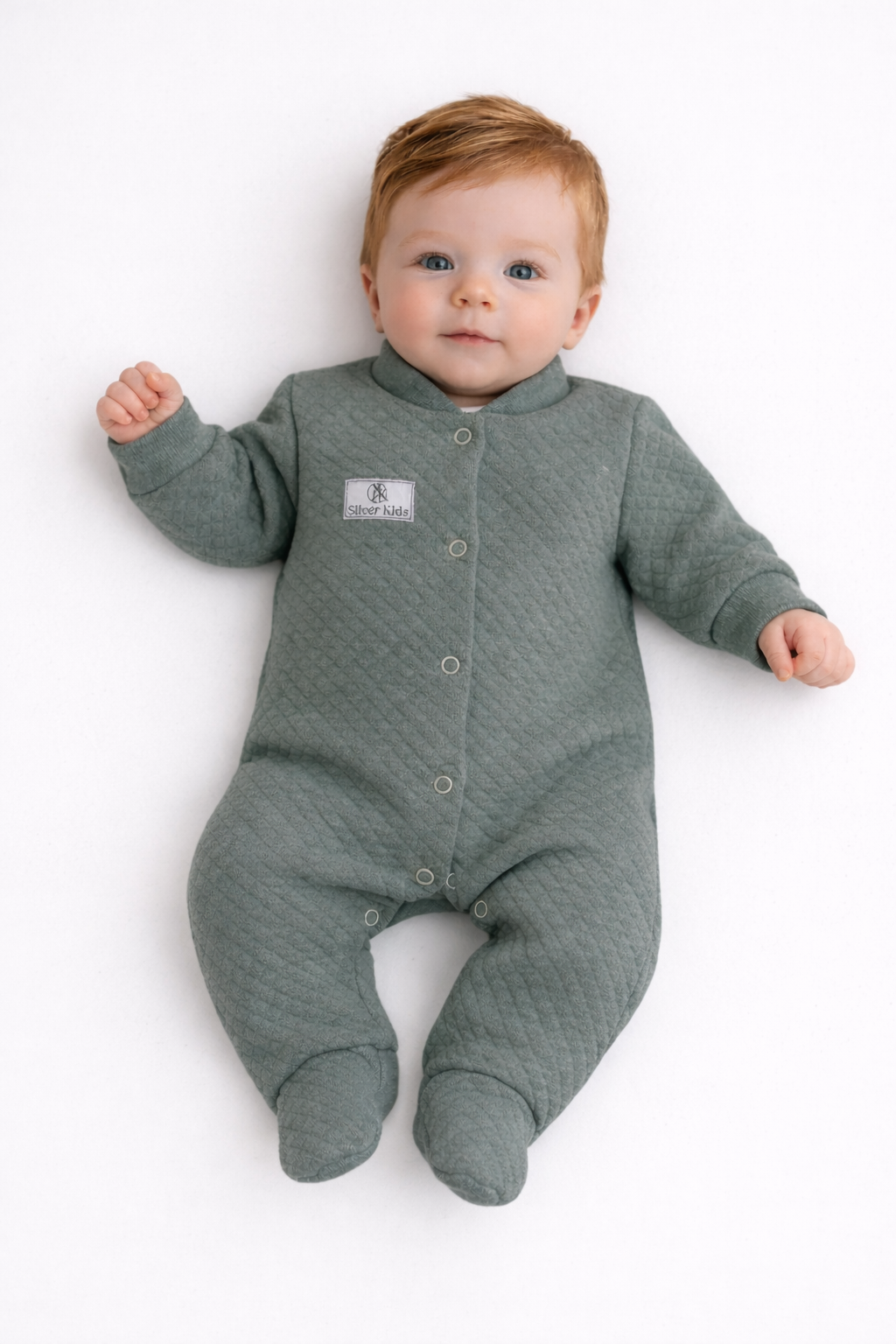 Комбинезон Супер Пупс мод24/светлыйхаки - фото 1