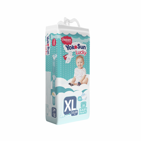 Трусики YokoSun Lucky XL (12-20 кг) 38 шт.