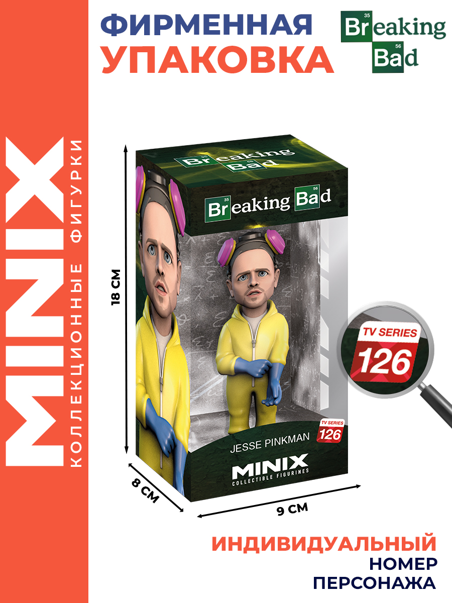 Фигурка MINIX Во все тяжкие Джесси Пинкман - фото 3