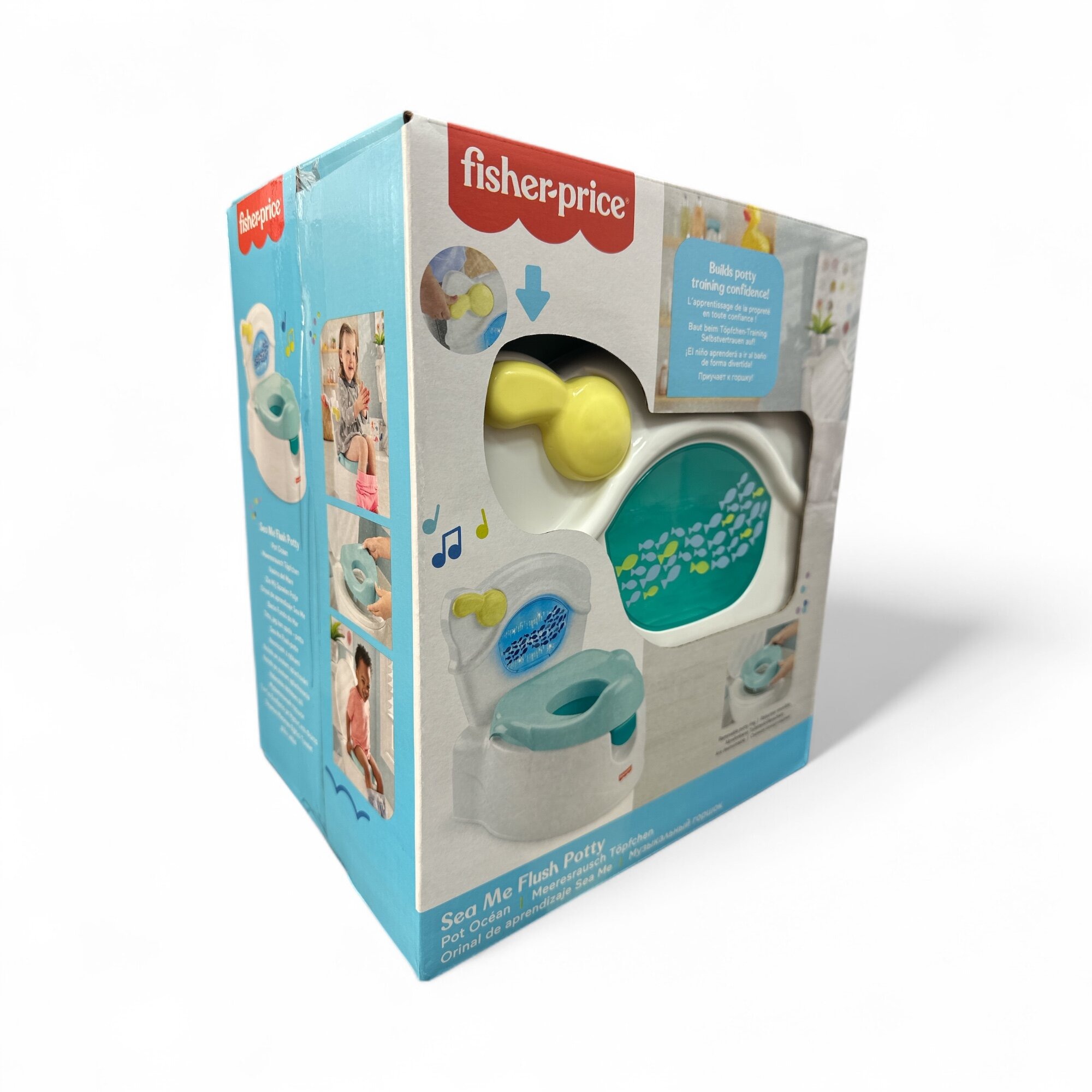 Горшок Fisher Price музыкальный белый - фото 2