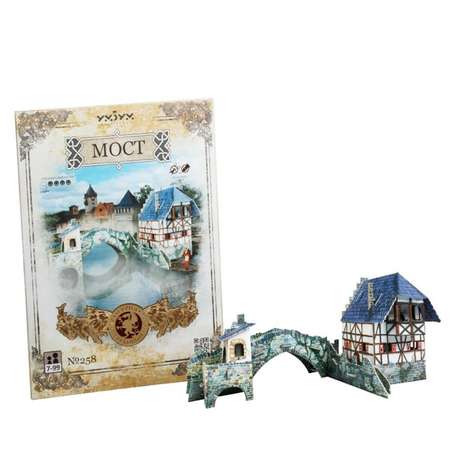 Игрушка из картона Умная бумага Мост 258