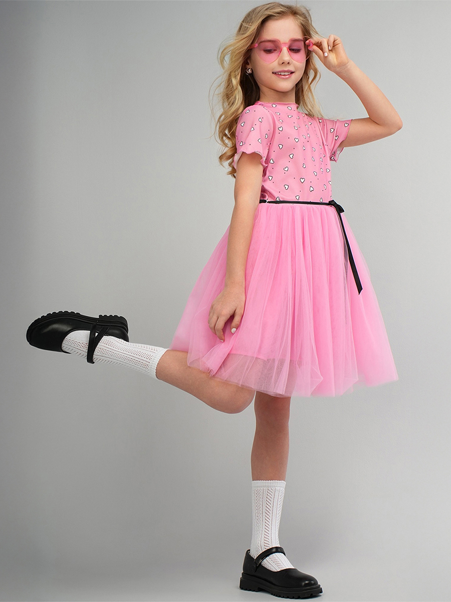 Платье HappyFox HFI3284розовый - фото 9