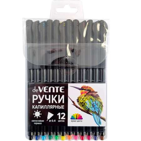 Ручка капиллярная deVENTE 12 шт.