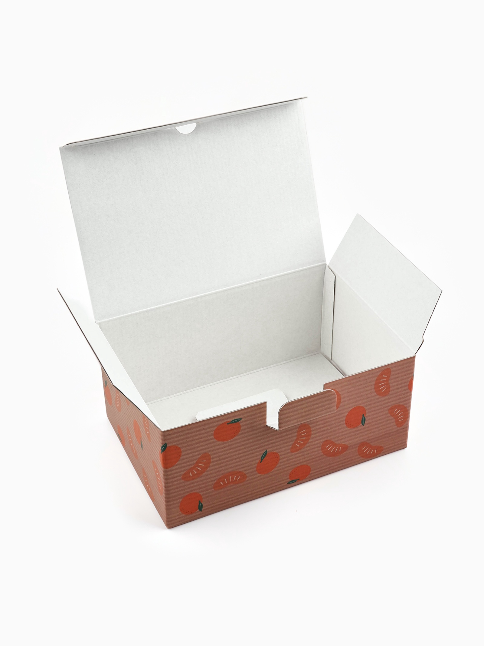 Коробка‒пенал Дарите Счастье "Яркие мандарины", 22 х 15 х 10 см - фото 4