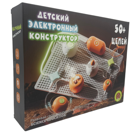 Конструктор SCIENCE EDUCATION Базовая версия 50 схем электронный