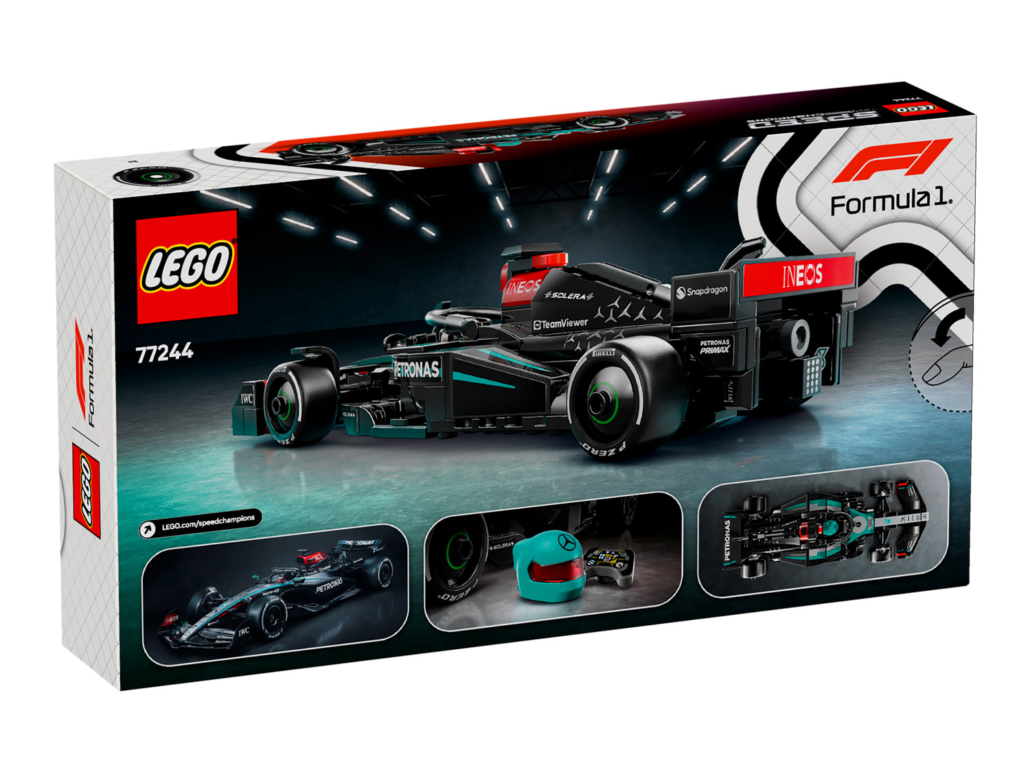 Конструктор LEGO Speed Champions Mercedes-AMG W15 77244 267 дет. - фото 7