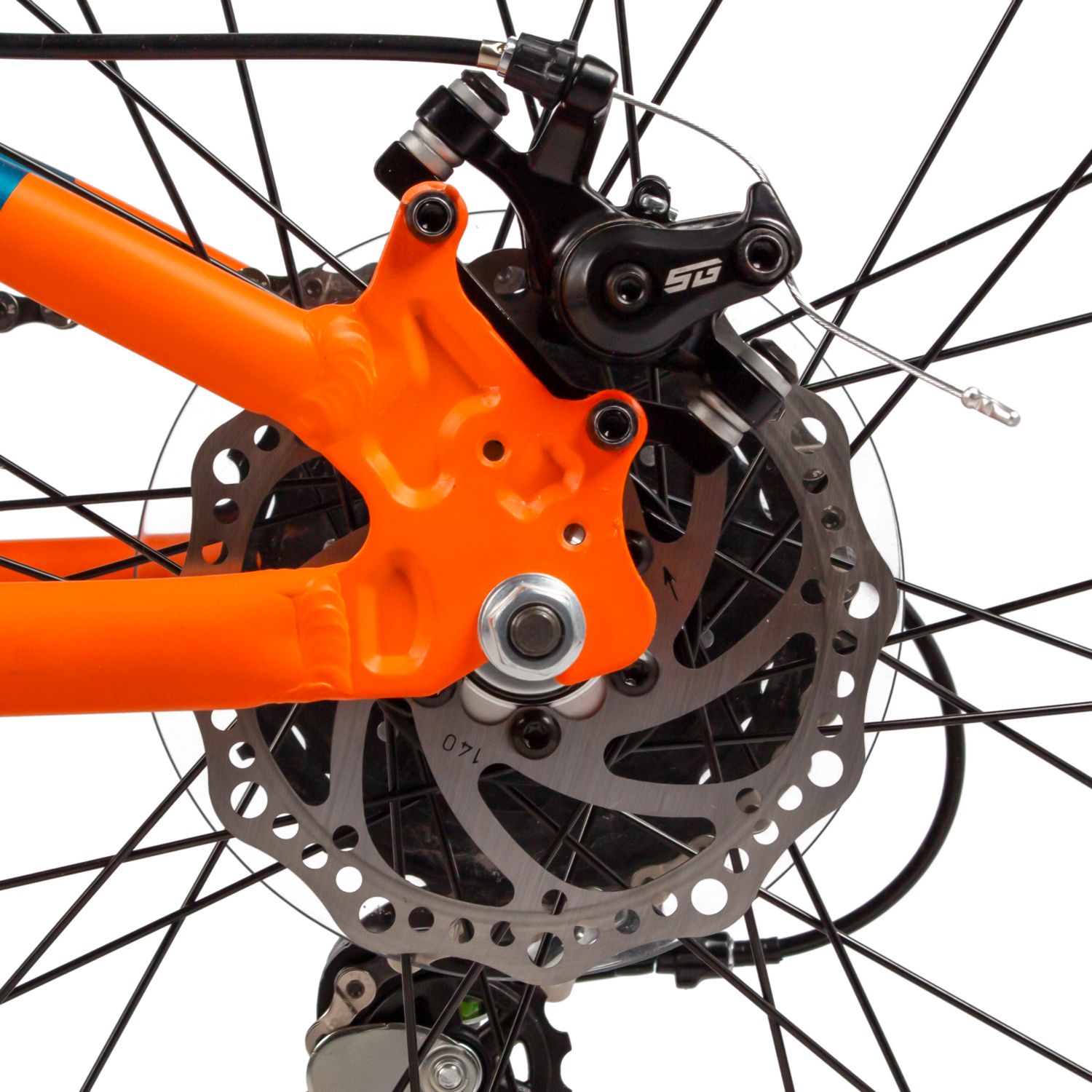 Двухколесный велосипед Novatrack 24 дюйма - фото 4