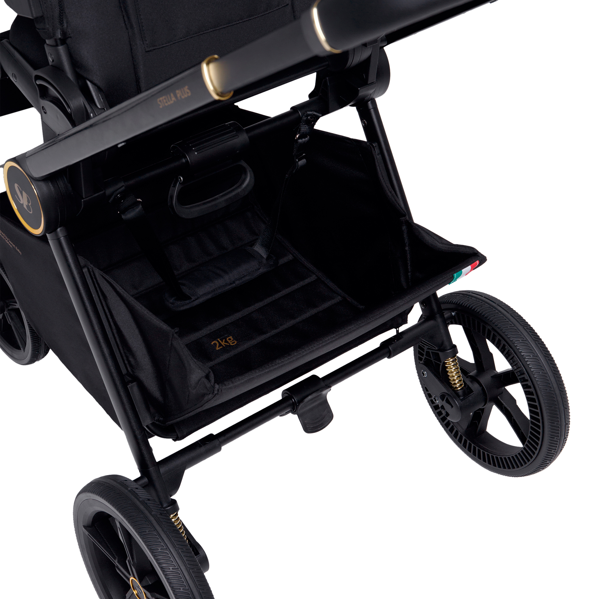 Коляска прогулочная Sweet Baby Stella Plus Black - фото 14