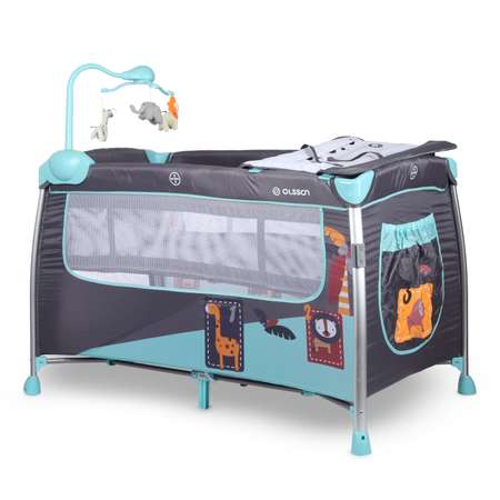 Манеж-кровать Olsson Dream n Play Grey