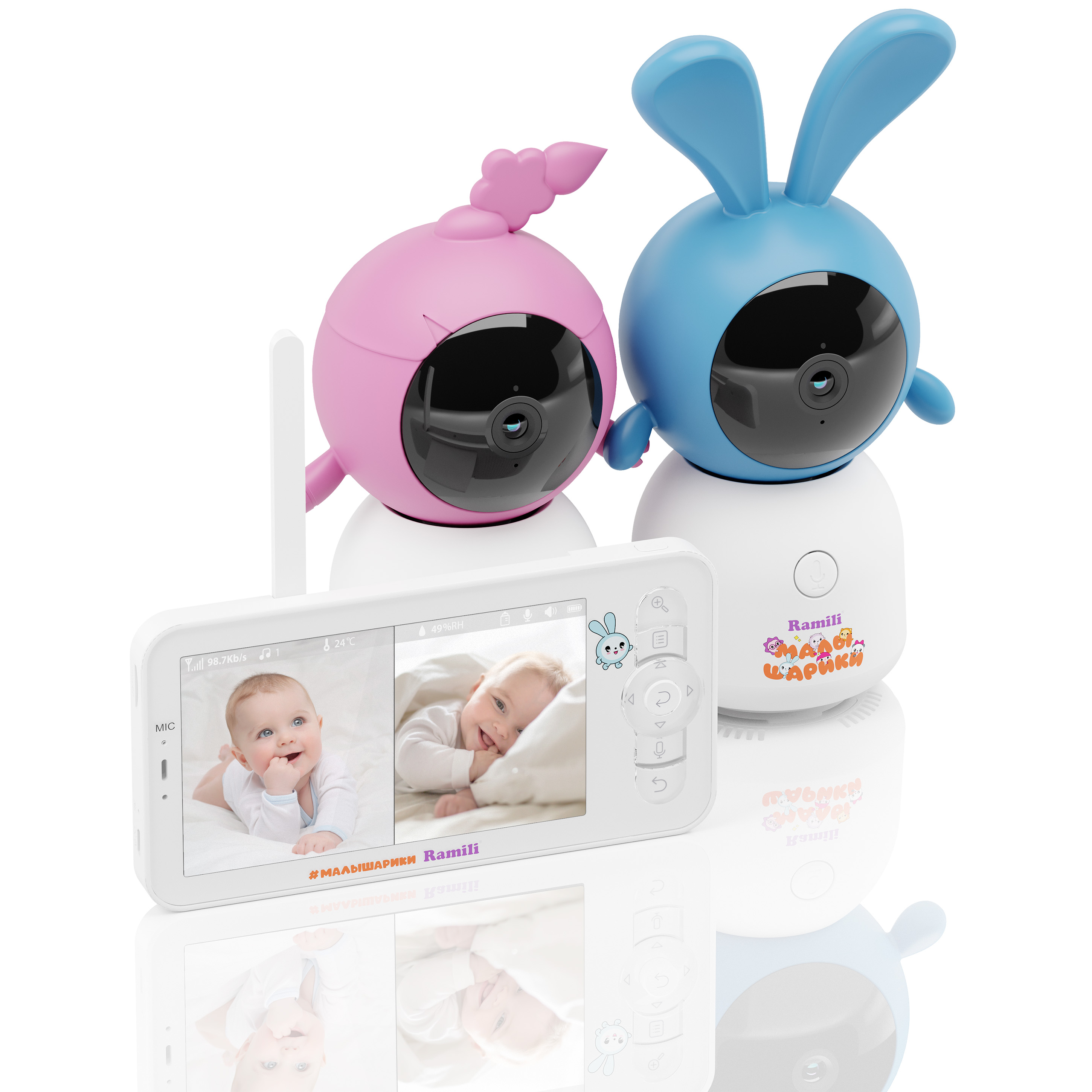 Видеоняня Ramili Малышарики Нюша и Крошик - фото 10