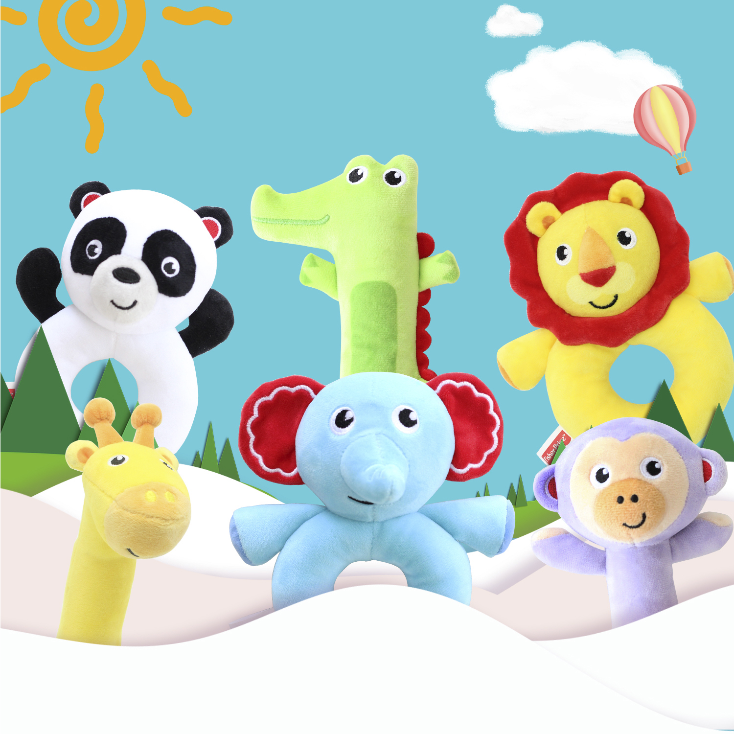 Игрушка Fisher Price погремушка - фото 4
