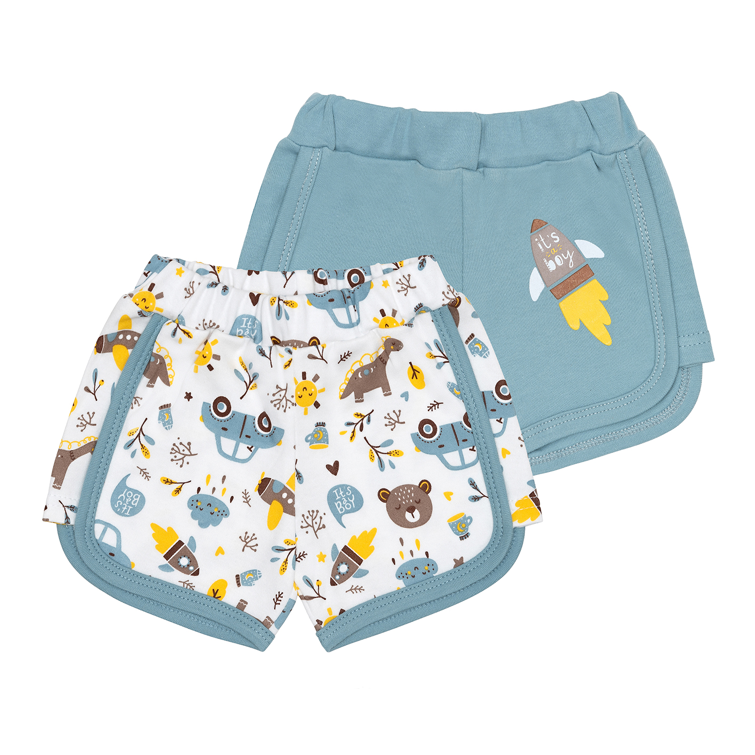 Шорты 2 шт Эскимо 23-8113 - фото 1