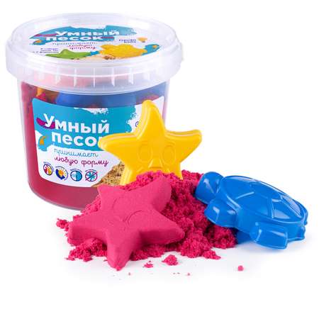 Кинетический песок Genio Kids (розовый)