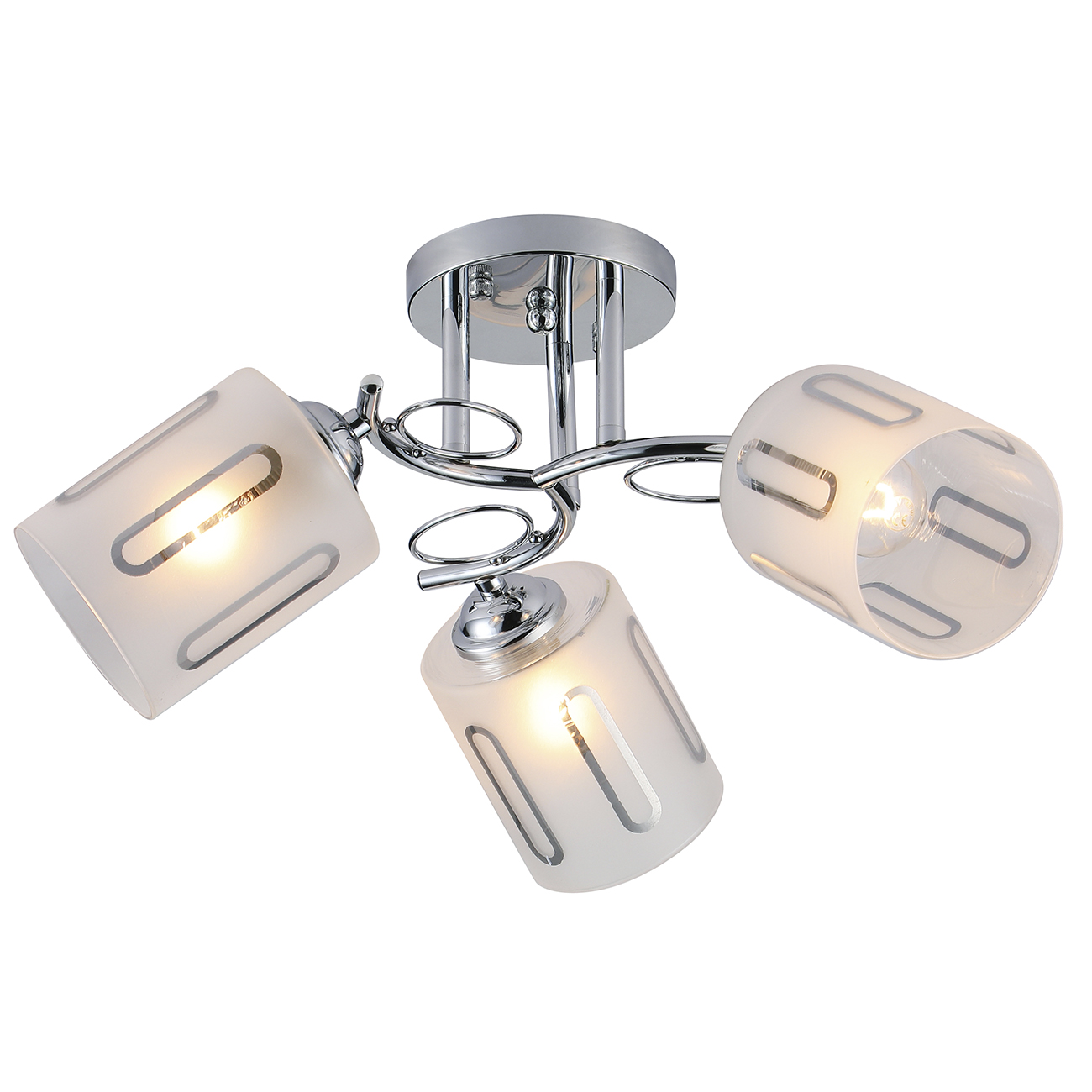 Светильник ESCADA Escada 1120/3PL E27*40W Chrome - фото 1