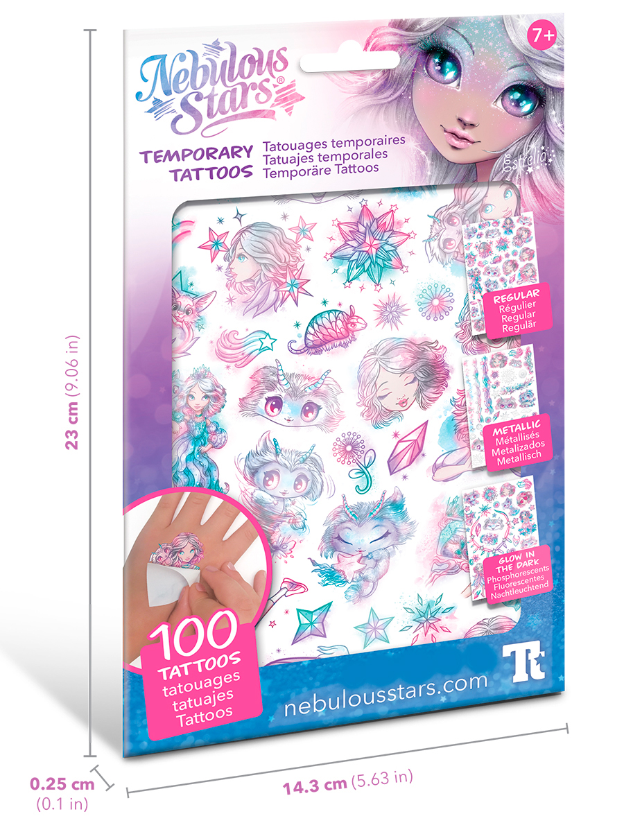 Временные татуировки Nebulous Stars - фото 5