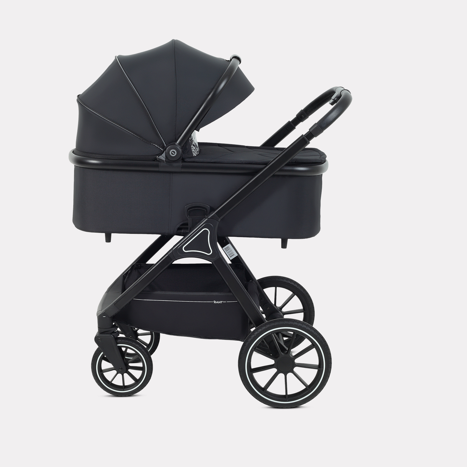 Коляска 2в1 Rant Basic Terra 2в1 черный - фото 5
