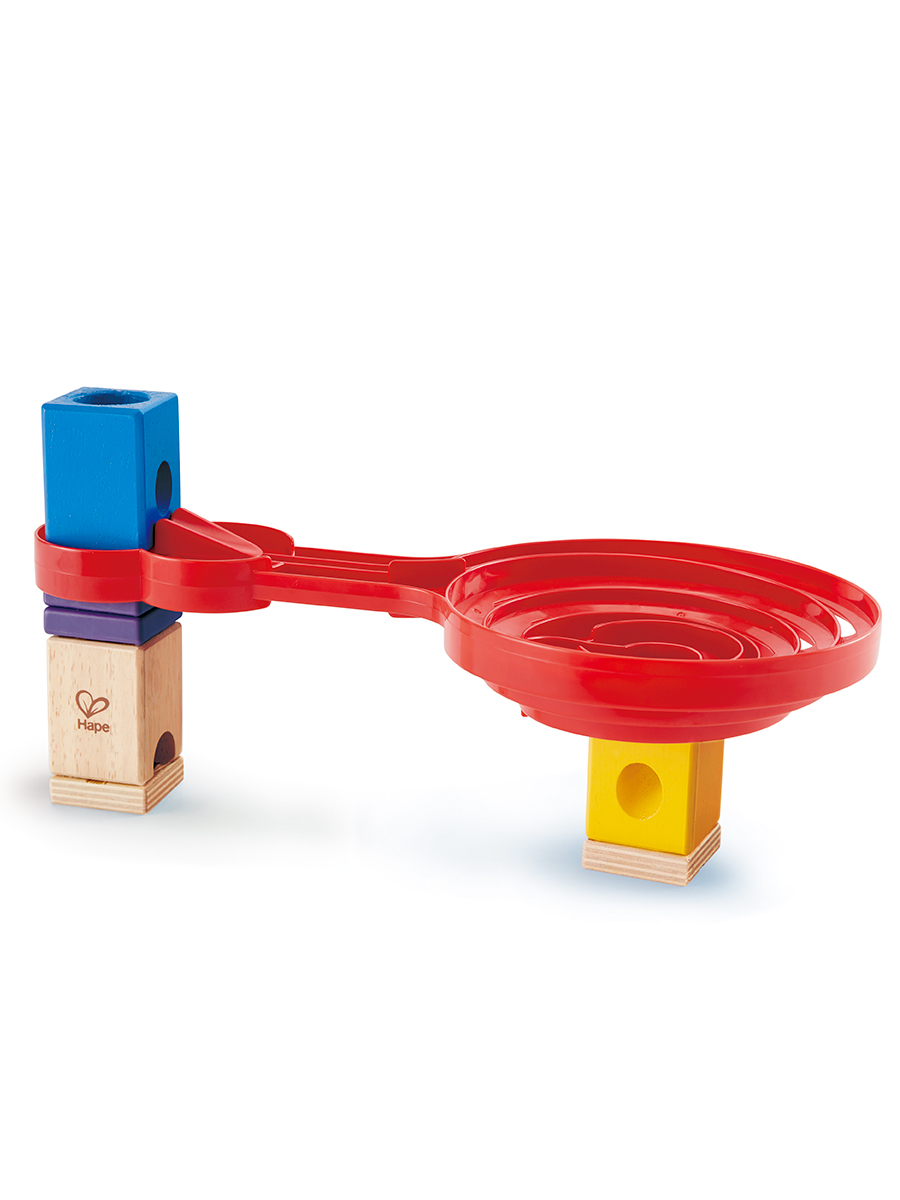 Конструктор Hape Гонки Спираль деревянный 18 дет. - фото 7