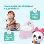 Горшок Малышарики Малышарики розовый