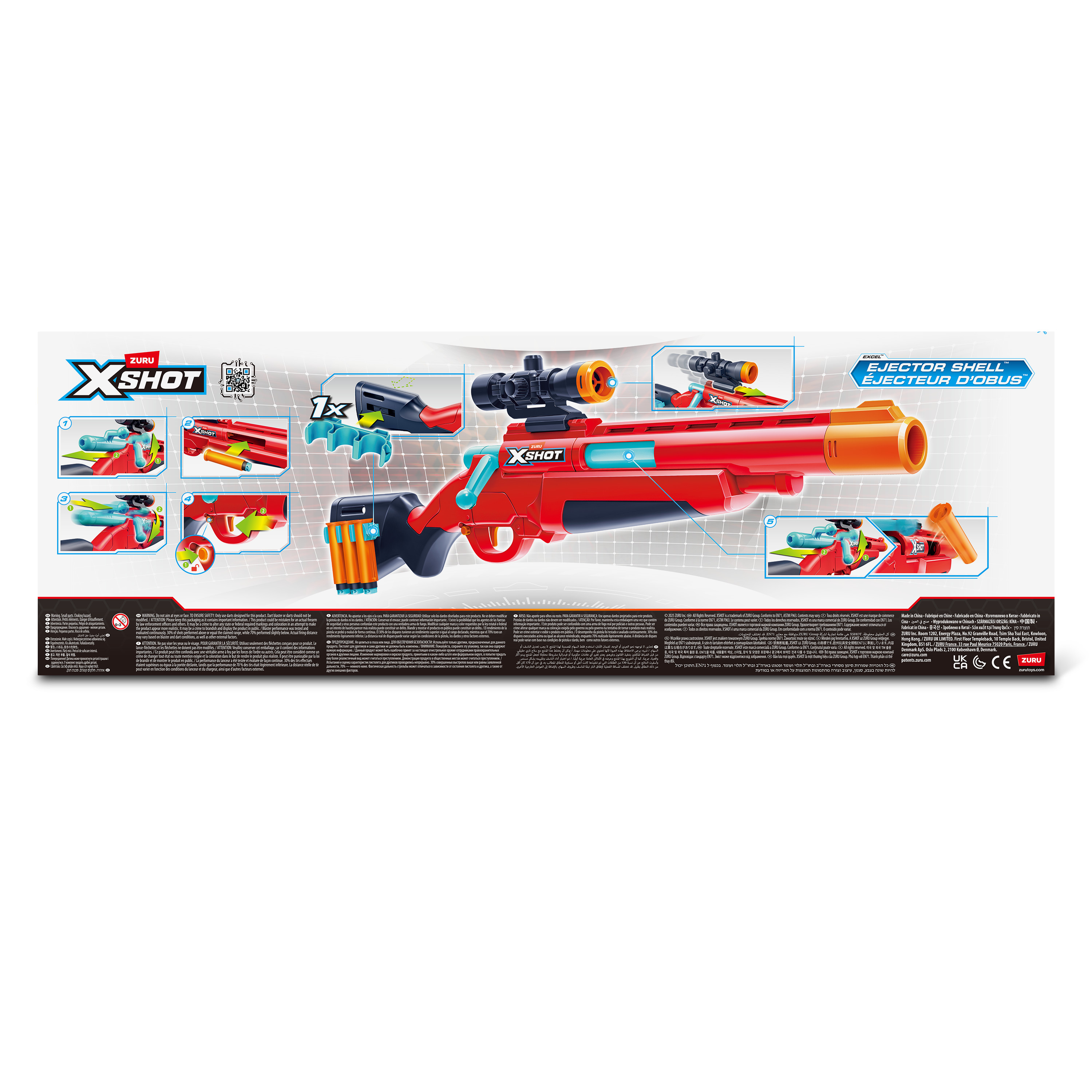 Бластер Zuru XSHOT  Excel - фото 10
