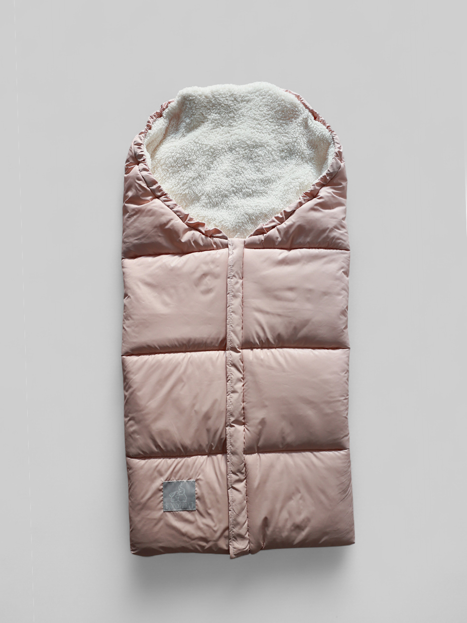 Конверт в коляску Bunnyphant розовый - фото 1